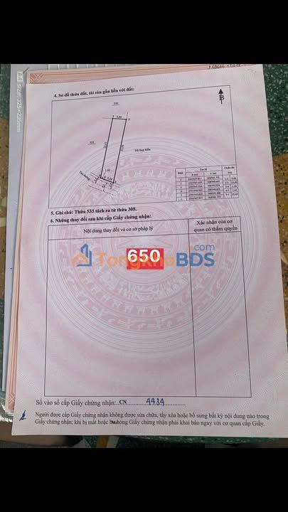 Đất thổ cư Bắc Mã 2 Đông Triều 5xx triệu - Sổ đỏ