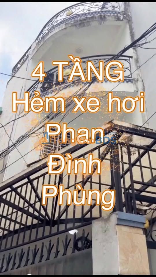 Nhà Phan Đình Phùng Phú Nhuận 42m² 7.25 tỷ - Ô tô vào tận nhà