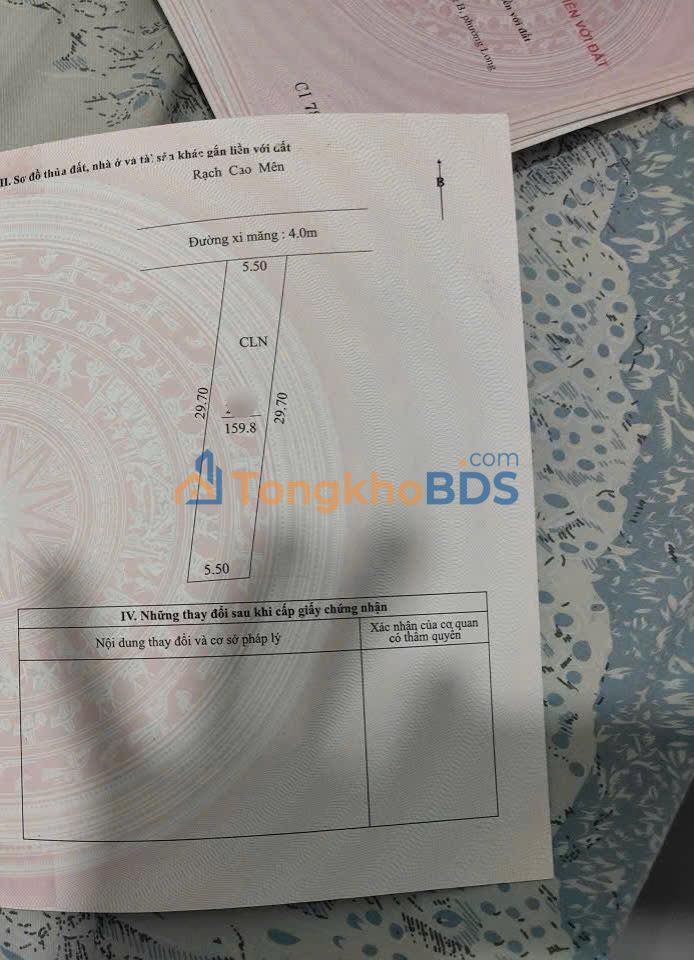 Đất nền Cái Răng 159,8m² giá 850 triệu - Hạ tầng hoàn thiện