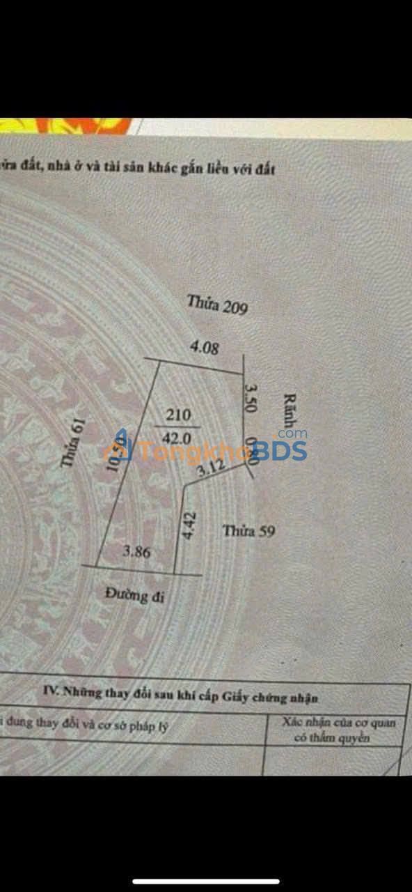 Đất Hàn Trung Việt Hoà 42m² thỏa thuận Sổ hồng