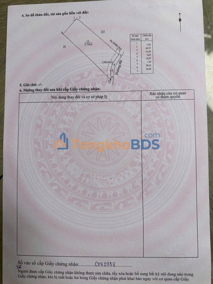 Đất nền Bắc Tân Uyên 10.000m² giá 5,5 tỷ - Tiềm năng tăng giá