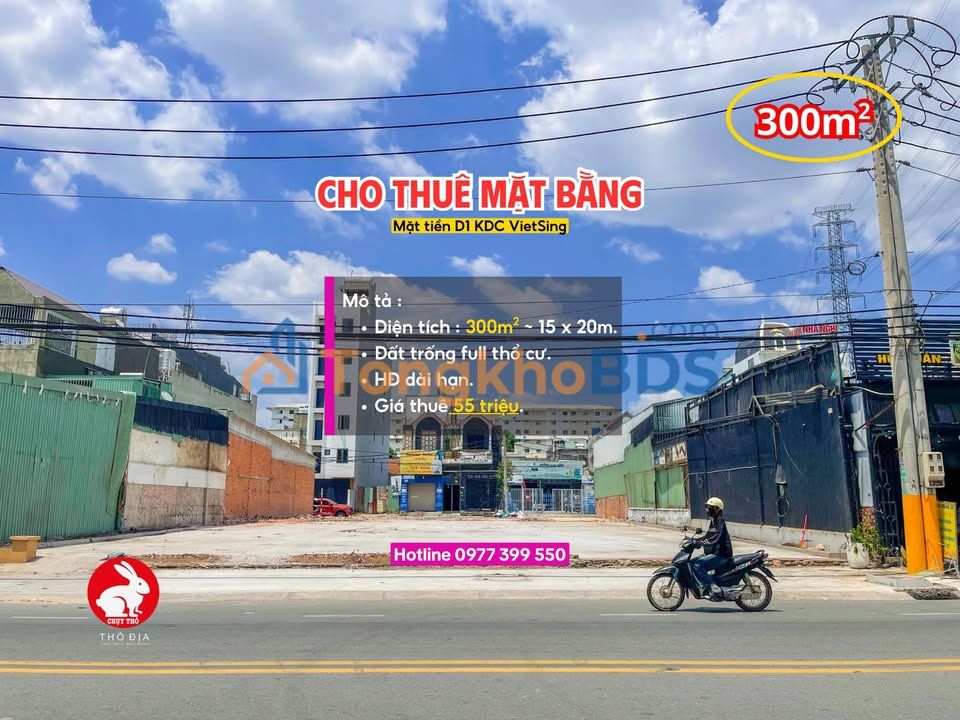 Đất nền Thuận Giao 300m² 55 triệu - Sổ đỏ chính chủ