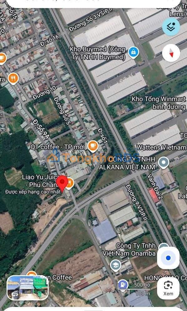 Đất nền Phú Chánh Tân Uyên 502m2 - Sổ đỏ chính chủ