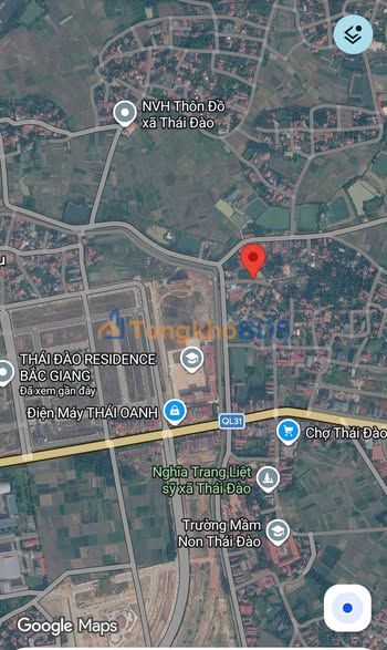 Đất Nền Thái Đào, Bắc Giang 98m² - Sổ Đỏ Sẵn, Giá Chỉ Hơn 1 Tỷ