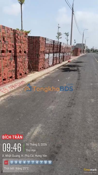 Đất nền Cẩm Xá Mỹ Hào 97m² 1.6 tỷ - Giá F0 CĐT