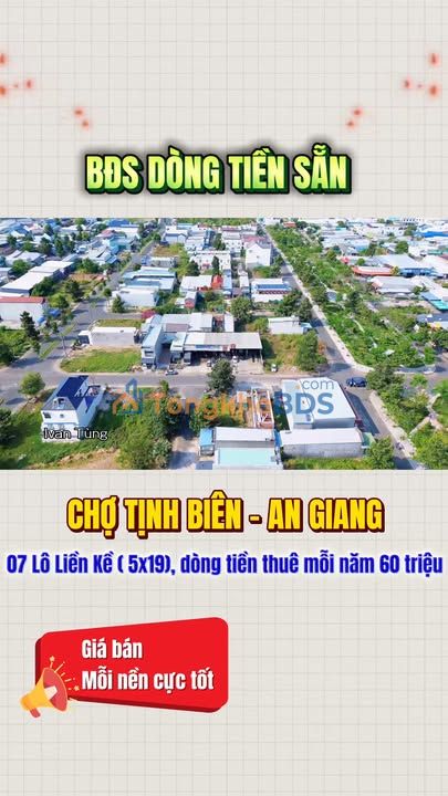 Đất nền Tịnh Biên 95m² 870 triệu - Sổ đỏ chính chủ