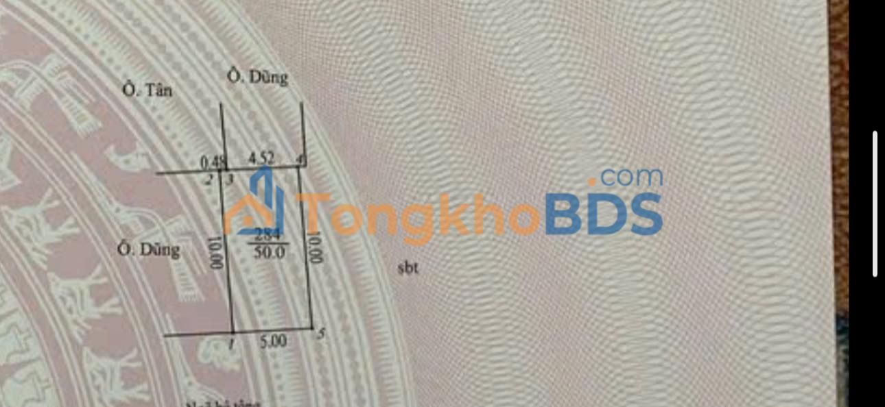 Đất nền An Khánh Hoài Đức 50m² 7.6 tỷ - Sổ đỏ