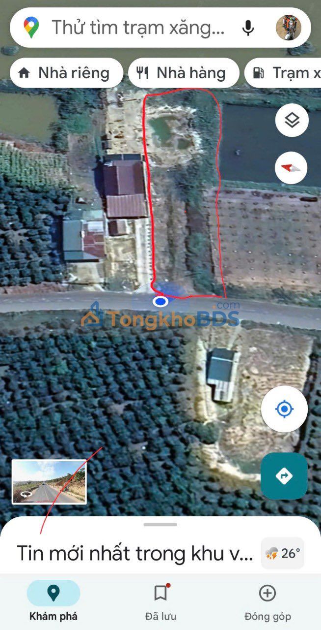 Đất R Hang Tru, Phúc Thọ, Lâm Hà 1.500m² 750 triệu - Sổ đỏ chính chủ