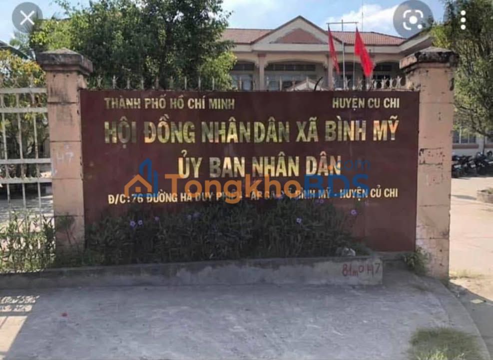 Đất nền Bình Mỹ, Củ Chi 120m² sổ sẵn, đối diện KCN Đông Nam