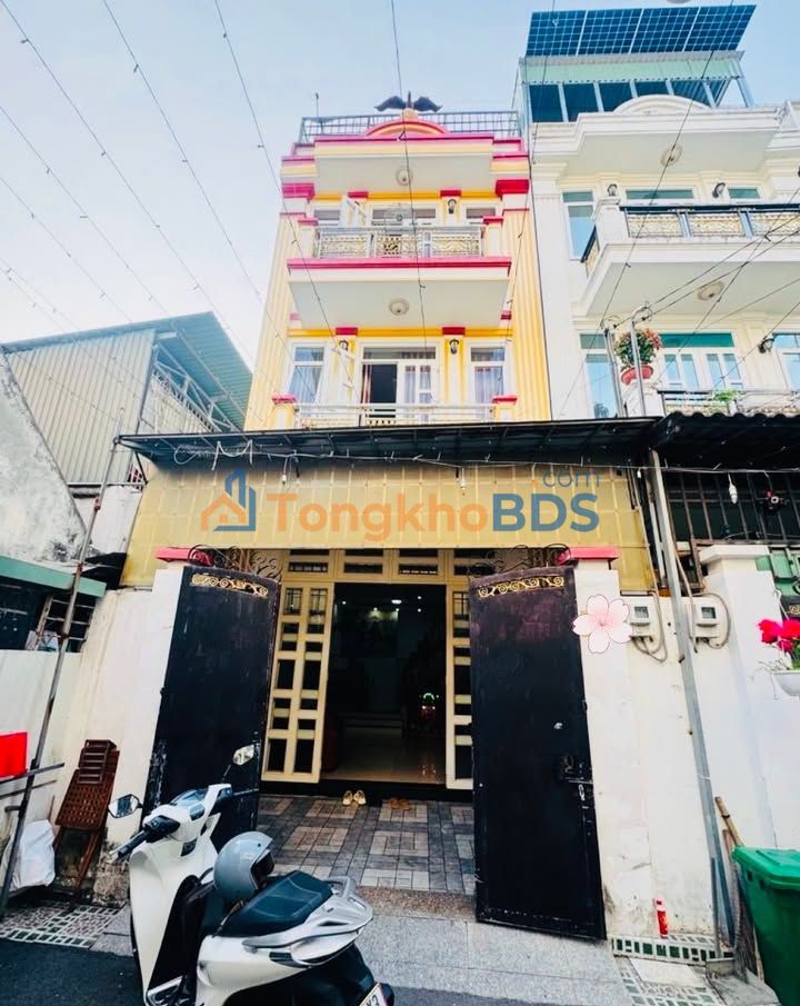 Nhà 4 Tầng Hà Huy Giáp, Q12 - 5PN, Xe Hơi, Sổ Hồng Riêng - 6.19 Tỷ