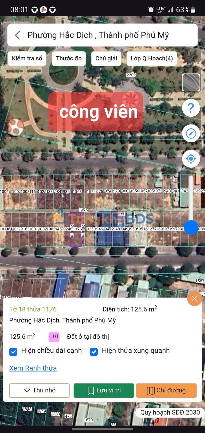 Đất nền Phường Hắc Dịch 126m² 2.6 tỷ - Sổ đỏ chính chủ