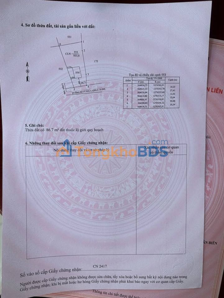 Bán Đất Thạnh Bình, Tây Ninh 390m² - Mặt Tiền Nhựa Dân Đông, Giá 15.6 Tỷ