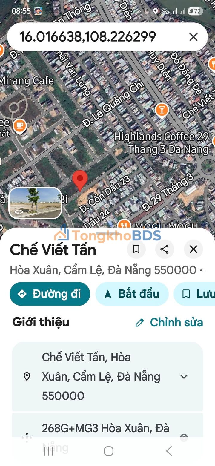 Đất nền Hòa Xuân Cẩm Lệ 100m² - Đầu tư dài hạn