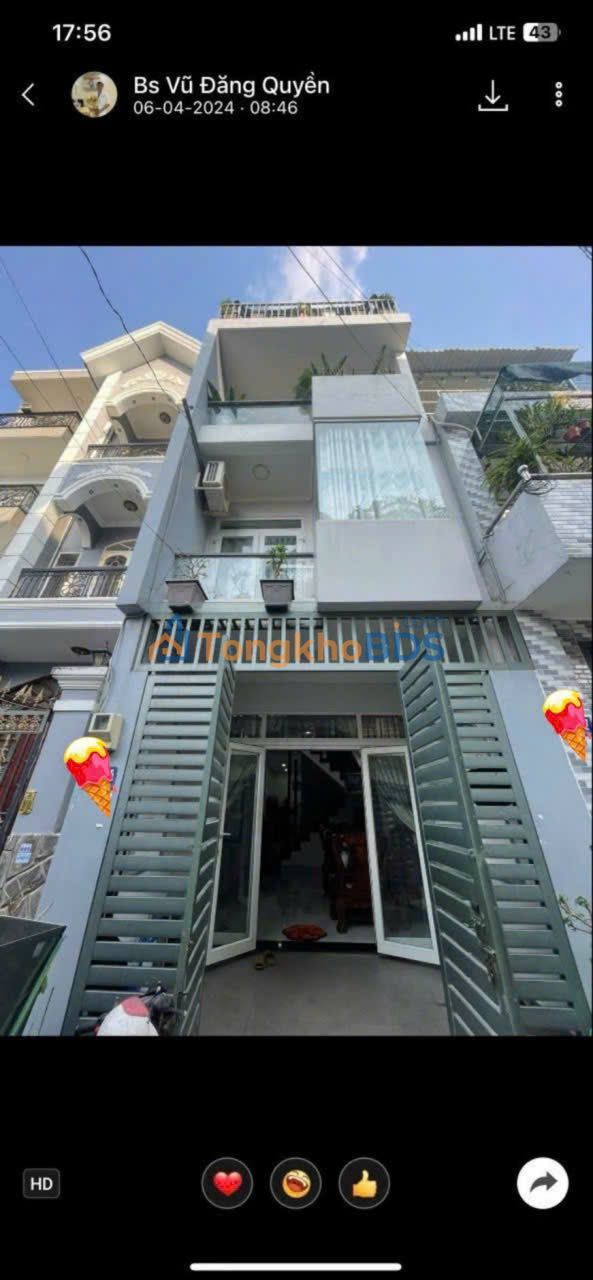 Nhà 584 Phạm Văn Chiêu Gò Vấp 13 triệu - Ô tô vào tận nhà