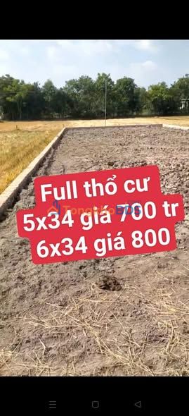 Đất nền Đức Hòa Thượng 170-204m² 700-800tr - Tiềm năng tăng giá