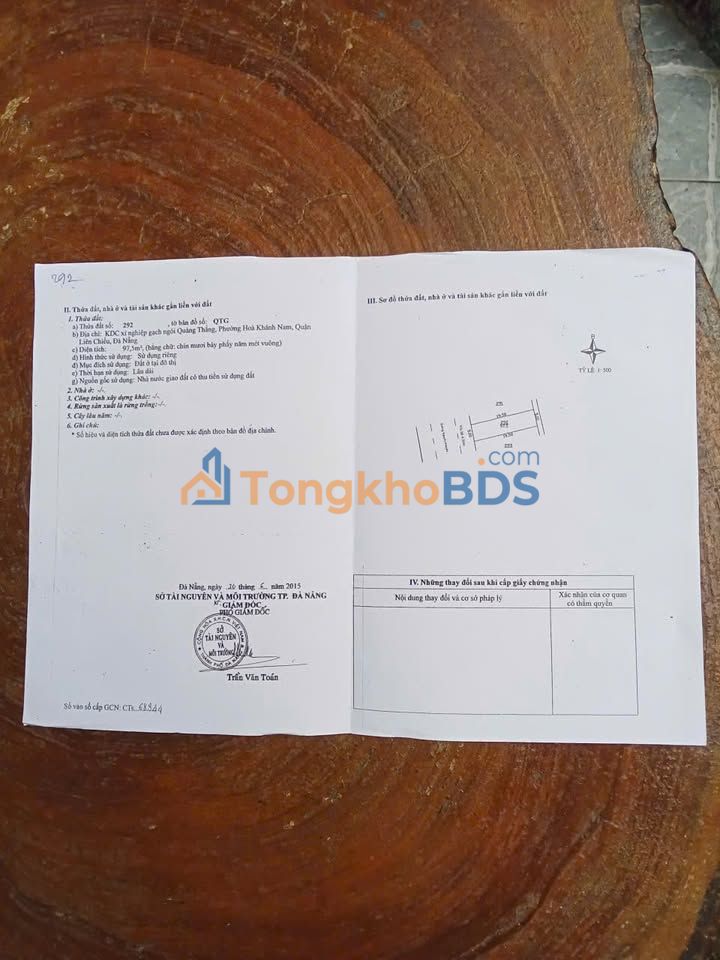 Nhà Mặt Tiền Nguyễn Khuyến Liên Chiểu - 97.5m² - Giá Tốt Bán Nhanh