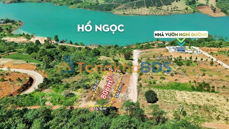 Đất Phường 2 Bảo Lộc 806m² 2.5 tỷ - Thổ cư 100%