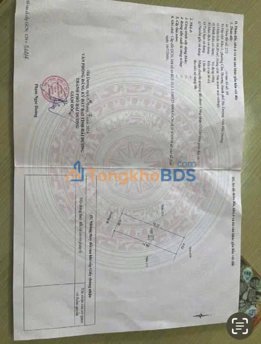 Đất nền Hải Dương Ngõ 456 Điện Biên Phủ 1 tỷ, Đầu tư dài hạn