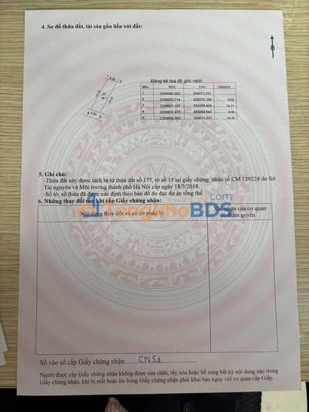 Đất nền Thạch Thất 56m² - Cơ hội đầu tư sinh lời, ô tô đỗ cửa