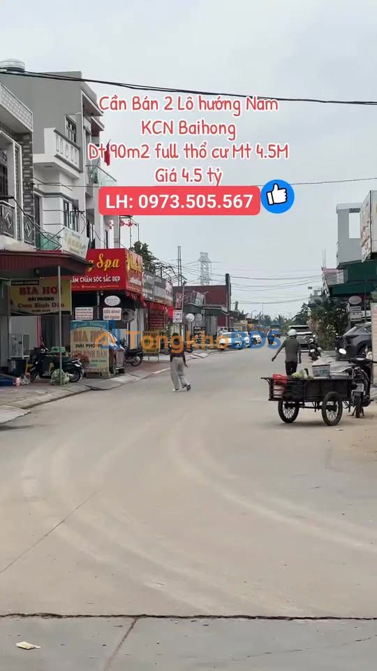 Mặt Tiền Kinh Doanh KCN Baihong 90m² - Sổ Đỏ Sẵn Sàng