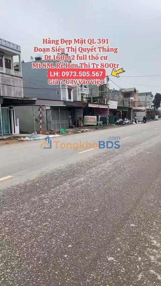 Đất nền Đường 391 Đại Sơn 160m² giá 3.4 tỷ - Sổ đỏ chính chủ