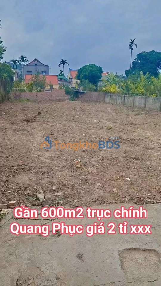 Đất nền Thái An Quang Phục 600m² 2 tỷ - Sổ đỏ chính chủ