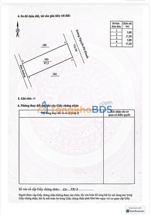 Đất nền Nguyễn Phi Khanh Lạng Sơn 88m² 3 tỷ - Sổ đỏ chính chủ