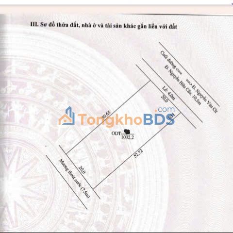 Đất nền Cái Khế 1.099m² giá 28.5 tỷ - Sổ hồng sẵn