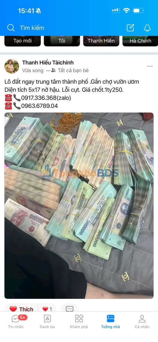 Nhà Hoàng Xuân Hãn Vinh 100m² giá 6 tỷ - Chính chủ bán mặt đường