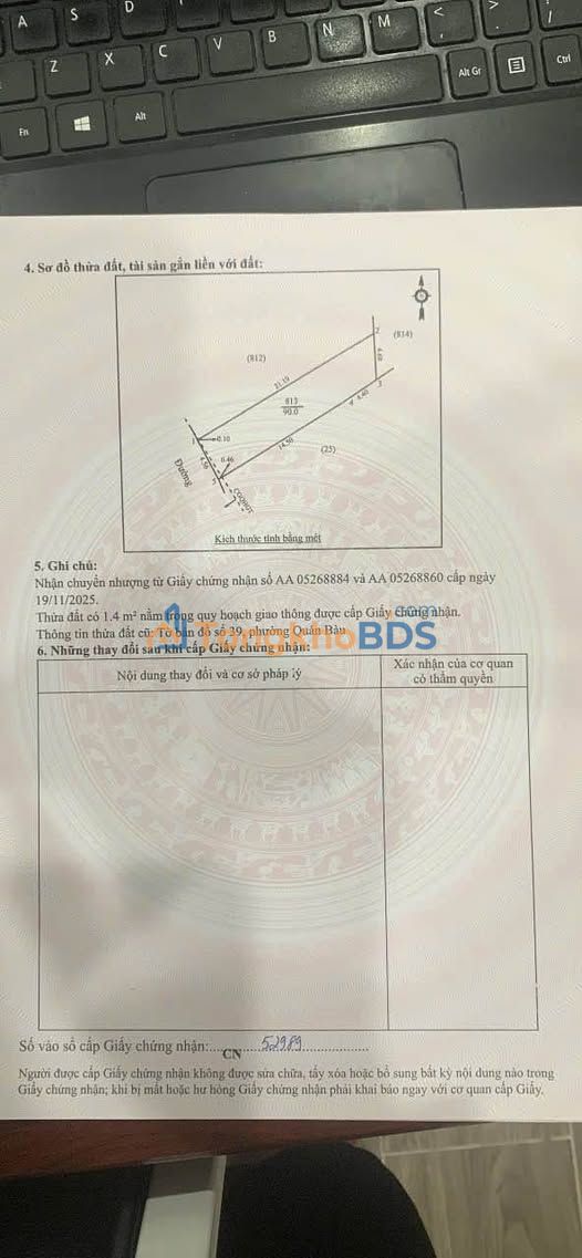 Đất nền Quán Bàu Vinh 90m² 4.5 tỷ - Hạ tầng hoàn thiện