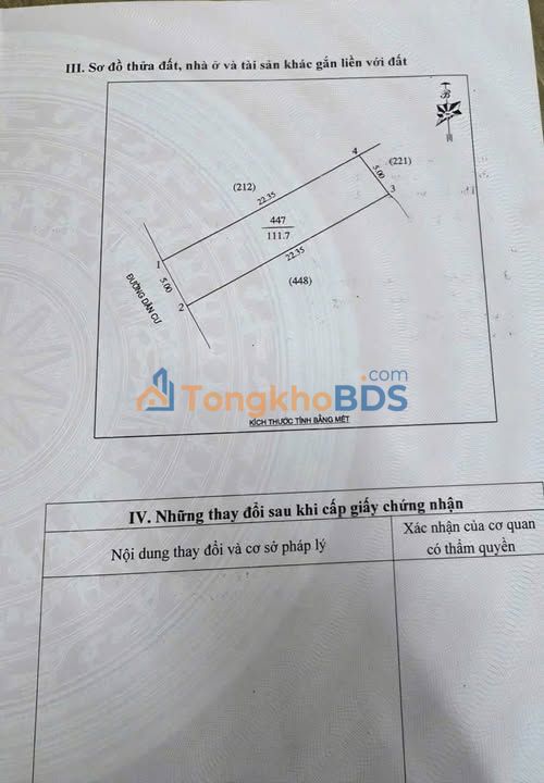 Đất Hưng Đông Vinh 111m² 3,98 tỷ - Sổ đỏ chính chủ
