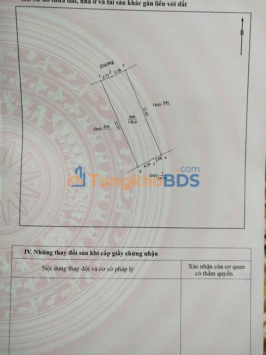 Đất nền Vinh Lộc 138m² thỏa thuận - Sổ đỏ chính chủ