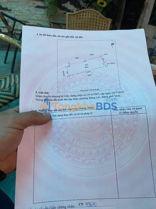 Đất nền Lê Viết Thuật, Hưng Lộc 80m² giá 2 tỷ - Đường to ô tô