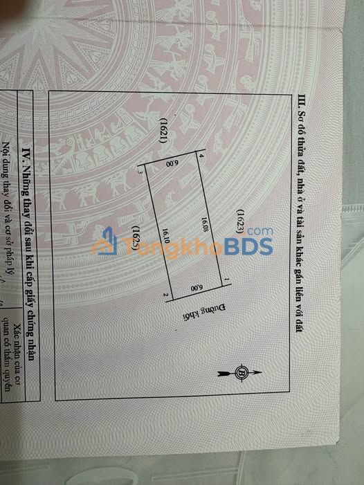 Bán đất Thị Trấn Hưng Nguyên 96m² - Hướng Bắc, gần Đường 46, giá 3.1 tỷ