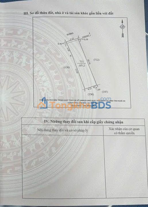 Đất nền Bùi Hiển Nghi Phú 107m² 4 tỷ - Sổ đỏ chính chủ