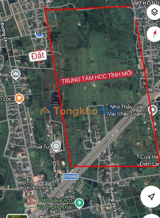 Đất Nền Quang Phong, Thái Hòa - 75m² - Sổ Đỏ Sẵn Sàng - Giá 1 Tỷ