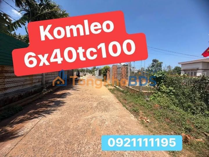 Đất Komleo Hòa Thắng 240m² 1,268 tỷ - Sổ đỏ chính chủ
