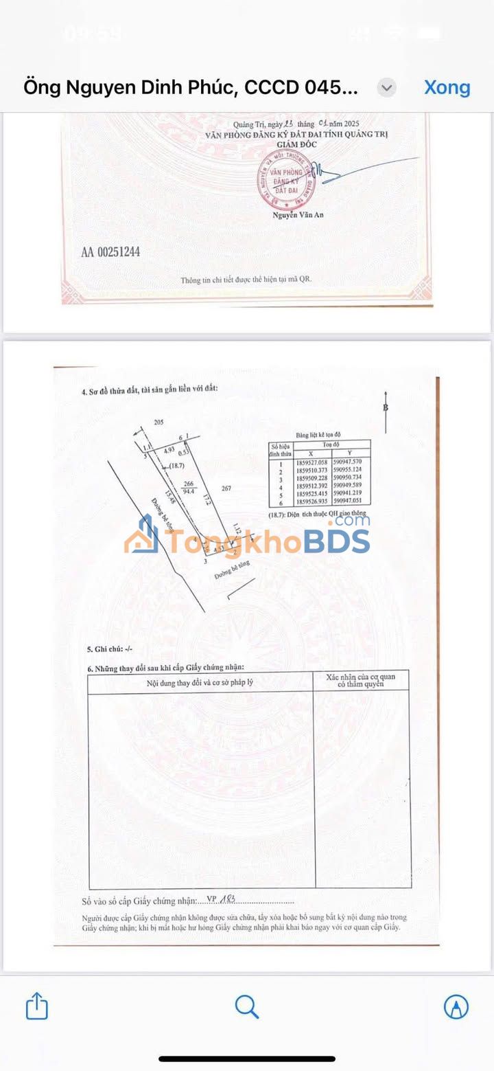 Nhà riêng Đông Hà Tôn Thất Thuyết 83m² 1,1 tỷ - Chính chủ