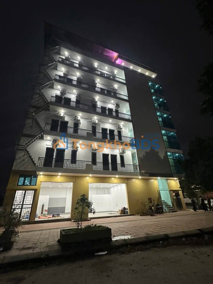 Cho thuê nhà trọ 7 tầng VIP 30 phòng, 3 kiot - Vân Trung, Việt Yên, Bắc Giang