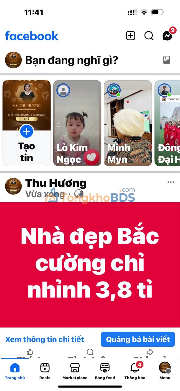 Nhà 100m² Trung Tâm Bắc Cường, Lào Cai - 3 Tỷ 8 Có Lộc