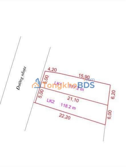 Đất nền Khu phố Tây Bắc Yên Thủy 106m² 1 tỷ - Đất thổ cư 100%
