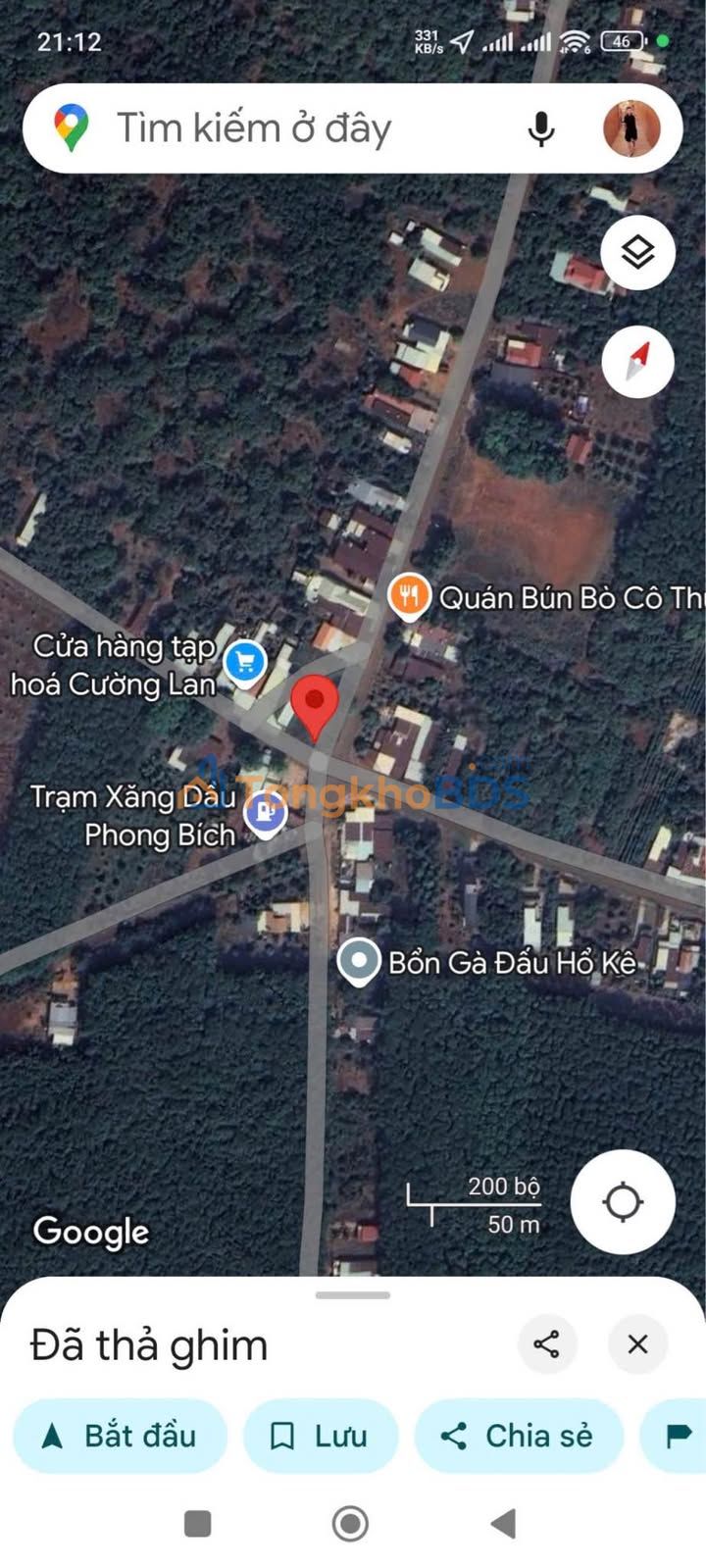 Đất Thổ Cư Đồng Phú 21600m² - Hai Mặt Tiền Kinh Doanh 2.75 Tỷ