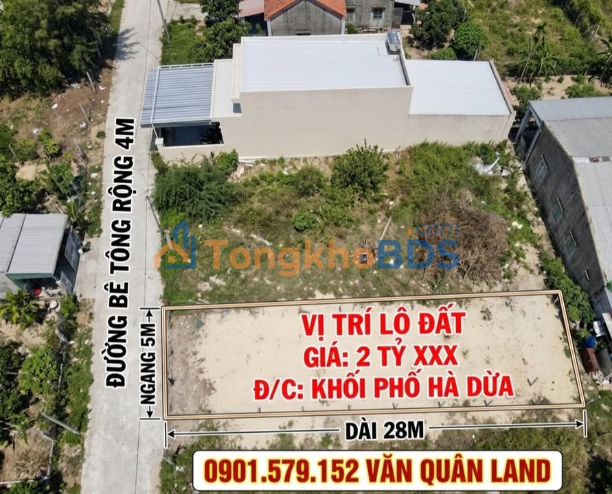 Đất Nền Điện Ngọc 140m² (5x28m) - Sổ Đỏ Rõ Ràng, Gần Đại Học FPT