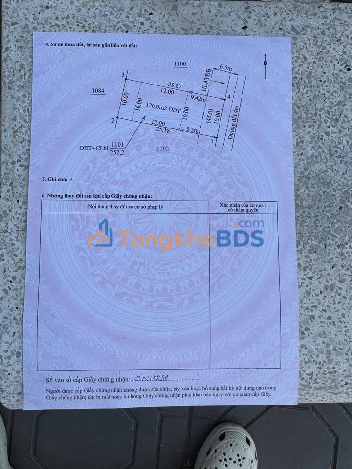 Đất nền Chánh Phú Hòa 240m² 2 tỷ - Sổ đỏ chính chủ