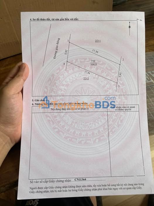 Đất nền Cầu Gô Sông Công 100m² 1 tỷ - Sổ đỏ chính chủ