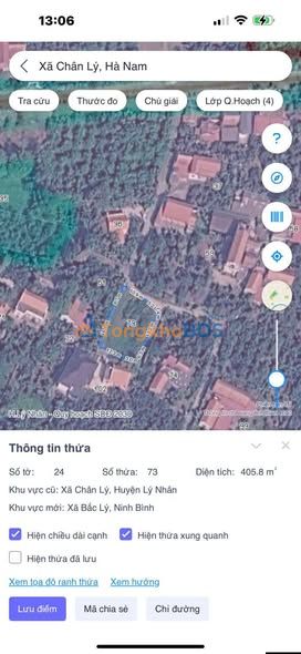 Đất nền Chân Lý 406m² hơn 1 tỷ - Đường to ô tô