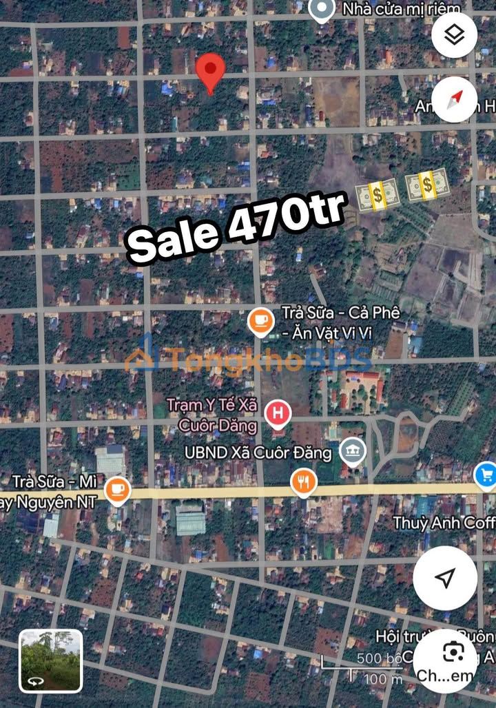 Đất nền Cuôr Đăng Cư M'gar 130m² - Giá mềm, ô bàn cờ