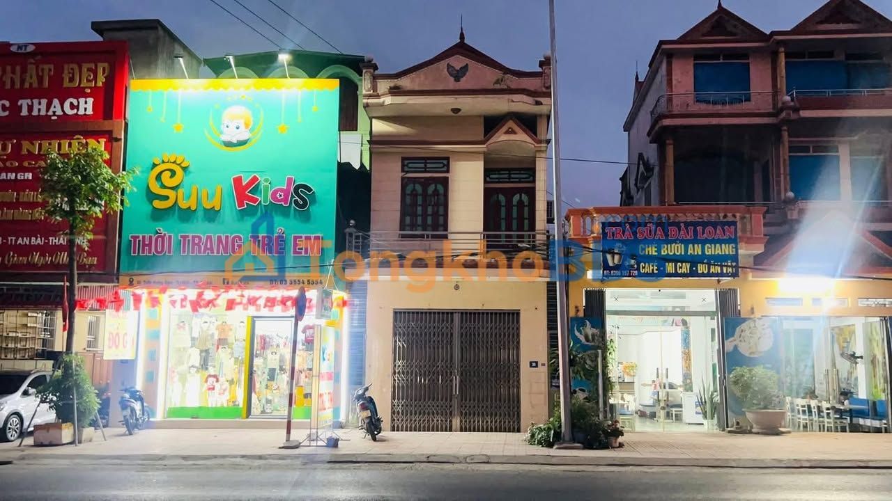 Nhà Mặt Tiền 102m² - Kinh Doanh Đắc Lợi tại TT An Bài, Thái Bình