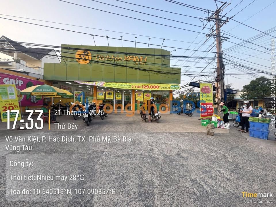 Đất nền Hắc Dịch Phú Mỹ 10.800m² 1,2 tỷ - Sổ đỏ chính chủ