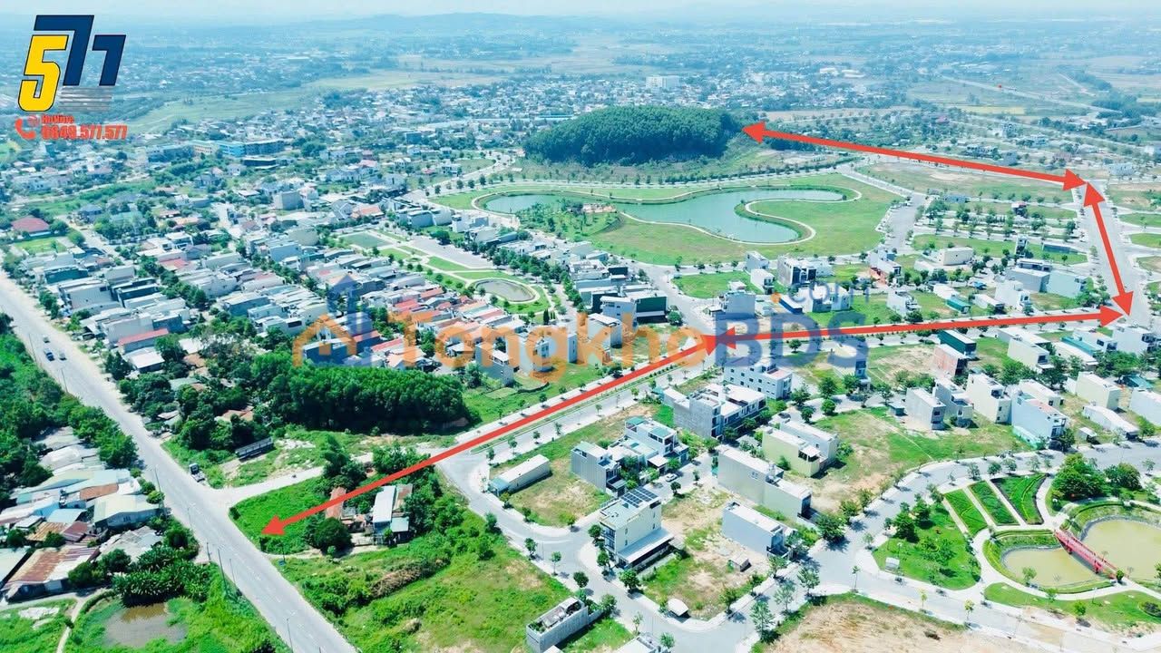 Đất Nền Kon Tum - Mặt Tiền 20.5m Cạnh Hồ Lớn - 1.82 Tỷ